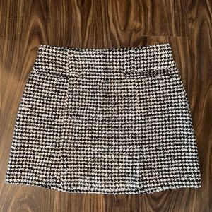 Astr Tweed Mini Skirt